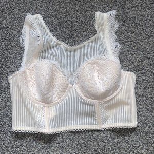 Victoria secret corset bralette